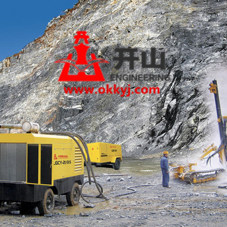 ◆石◆方洞挖用開山空(Kōng)壓機